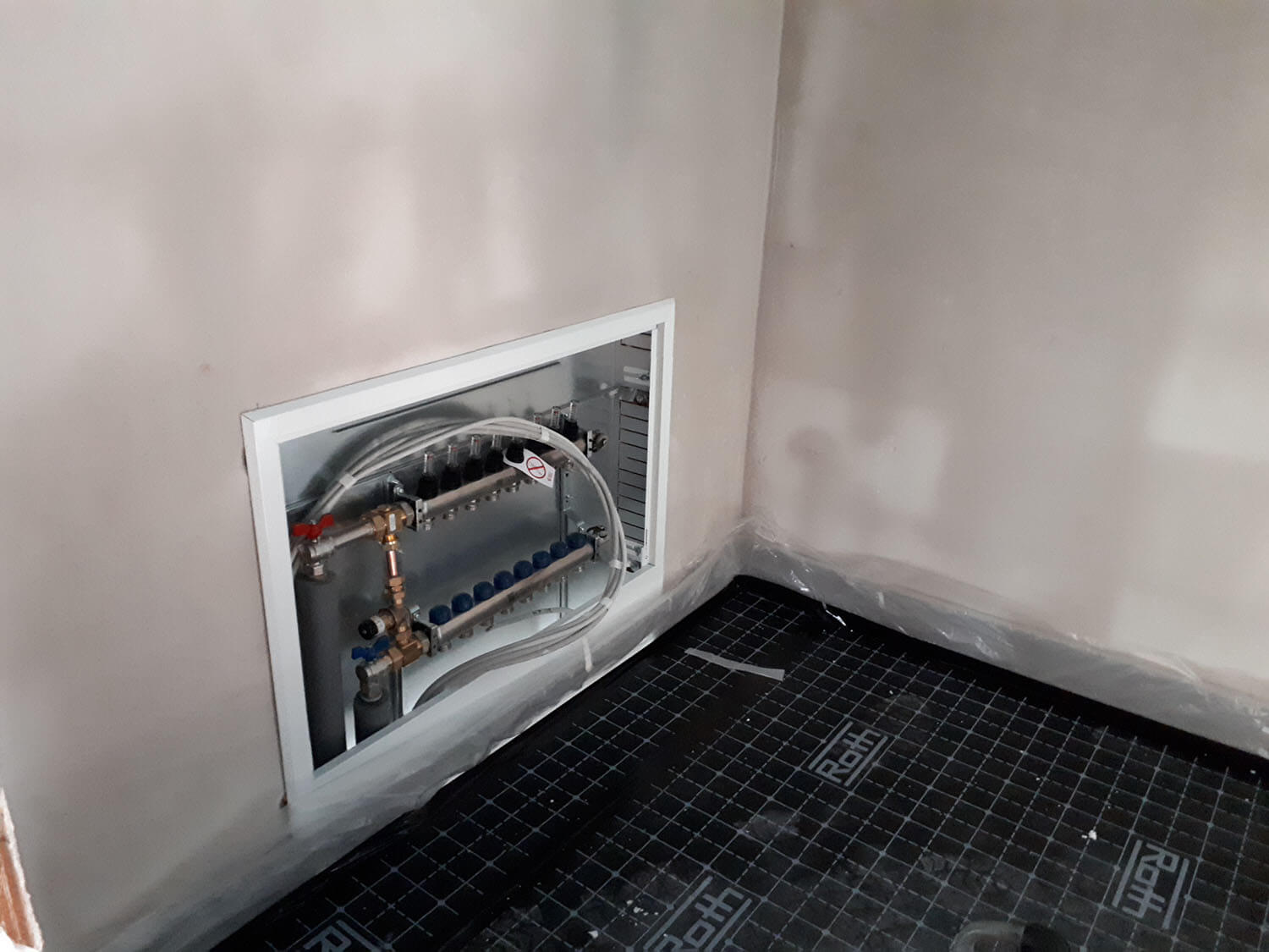 Heizkreisverteiler für Fussbodenheizung